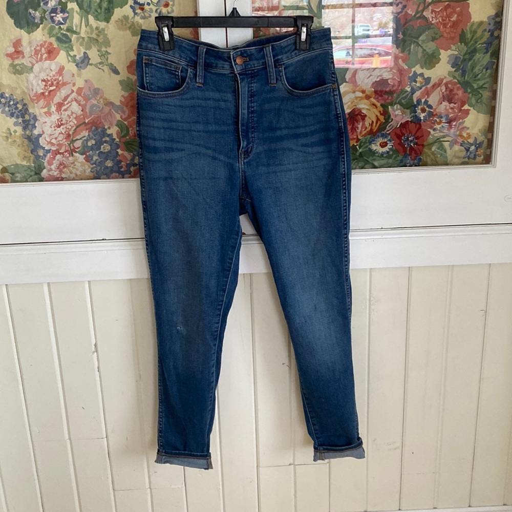 Madewell curvy road tripper jeans